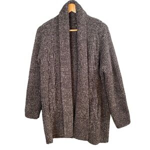 Barefoot Dreams CozyChic Cardigan Shawl Collar Medium Cozy Comfy Soft Loungewear